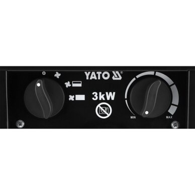 Elektrinis šildytuvas | 3 kW YATO 4