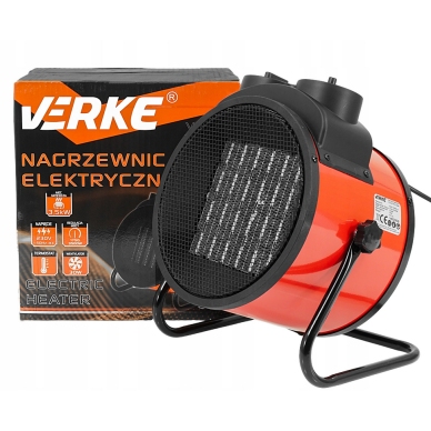 Elektrinis šildytuvas 3,5kW Keramikinis Verke V80069 6 Elektrinis šildytuvas 3,5kW Keramikinis Verke V80069 6