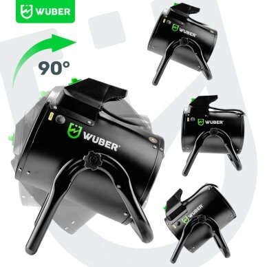 Elektrinis šildytuvas 9kW 400V 3 fazių WUBER 8 Elektrinis šildytuvas 9kW 400V 3 fazių WUBER 8