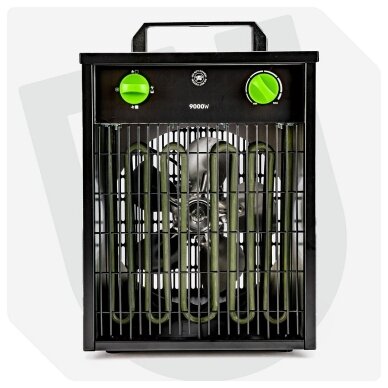 Elektrinis šildytuvas su termostatu 9kW WUBER 400V 2