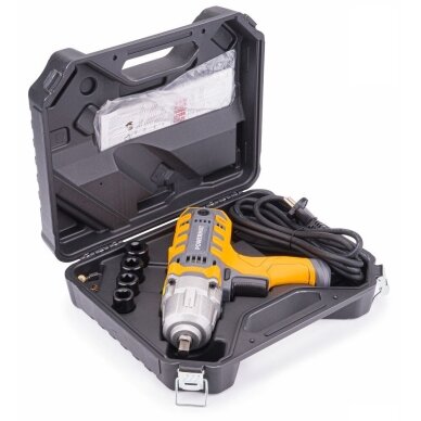 Elektrinis smūginis veržliasukis 800Nm 2100W Powermat 1