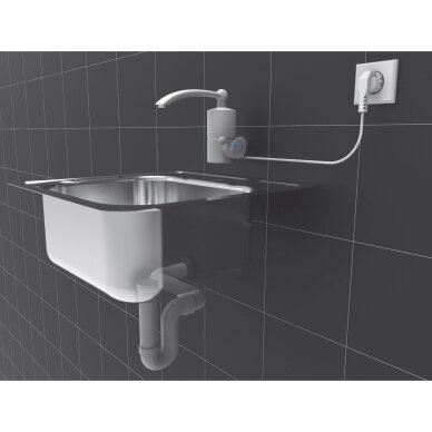 Elektrinis momentinis vandens šildytuvas / maišytuvas | 3000W | STROKKUR-3 4