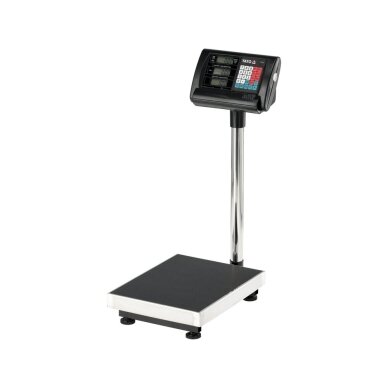 Elektroninės platforminės svarstyklės 100 kg/20g paklaida YT-73275 YATO 1 Elektroninės platforminės svarstyklės 100 kg/20g paklaida YT-73275 YATO 1