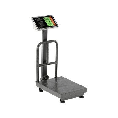 Elektroninės platforminės svarstyklės 150 kg/50g paklaida YT-73280 YATO 1 Elektroninės platforminės svarstyklės 150 kg/50g paklaida YT-73280 YATO 1