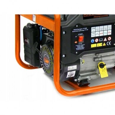 Elektros generatorius benzininis 12V/230V 3500W KraftDele 2 Elektros generatorius benzininis 12V/230V 3500W KraftDele 2