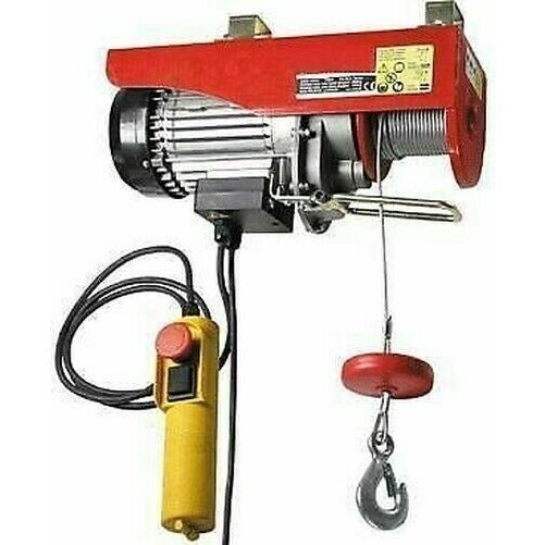 Elektrinė kėlimo gervė - telferis 500kg 1020W Elektrinė kėlimo gervė - telferis 500kg 1020W