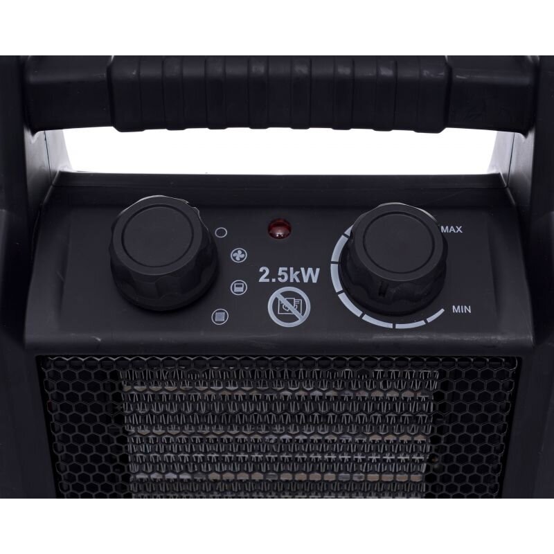 Elektrinis šildytuvas 2,5kW Keramikinis KraftDele 6 Elektrinis šildytuvas 2,5kW Keramikinis KraftDele 6