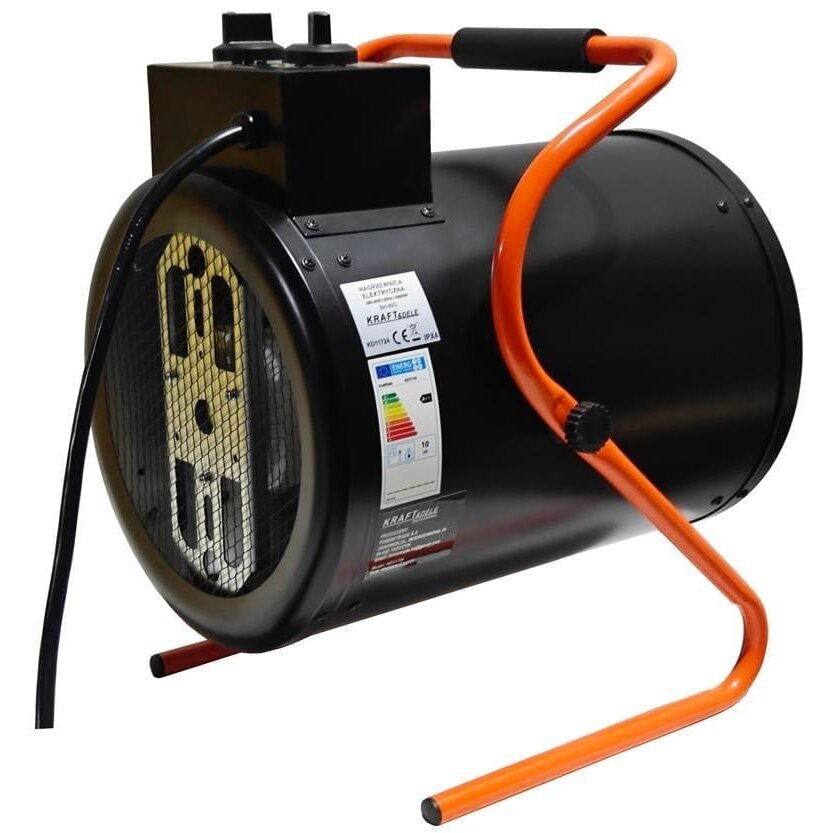 Elektrinis šildytuvas 10kW KraftDele 5