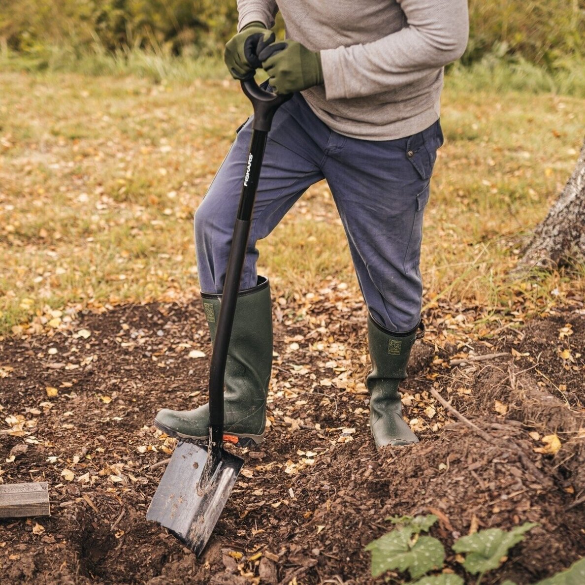 Fiskars Ergonomiškas Pro XL kastuvas smailas 3 Fiskars Ergonomiškas Pro XL kastuvas smailas 3