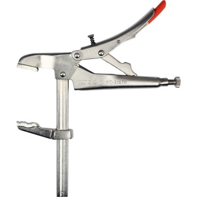 Fiksuojamos - slankiojančios replės L-tipo 150 mm YATO