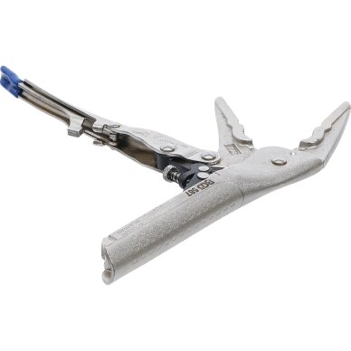 Fiksuojamos replės | automatinės | ilgu snapu | 230 mm BGS 2
