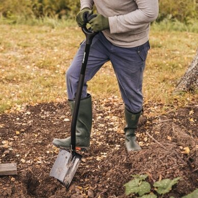 Fiskars Ergonomiškas Pro XL kastuvas smailas 3 Fiskars Ergonomiškas Pro XL kastuvas smailas 3