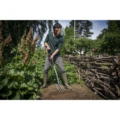 Fiskars šakė plokščiais virbais Xact M 2 Fiskars šakė plokščiais virbais Xact M 2
