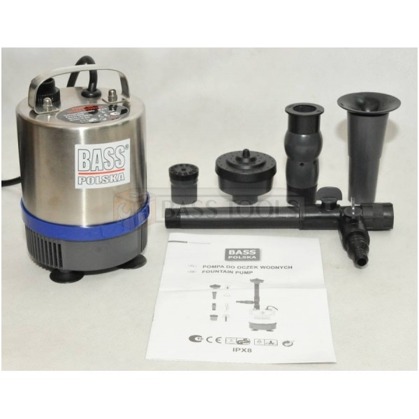 Fontano siurblys 50W su 4 antgaliais 1 Fontano siurblys 50W su 4 antgaliais 1