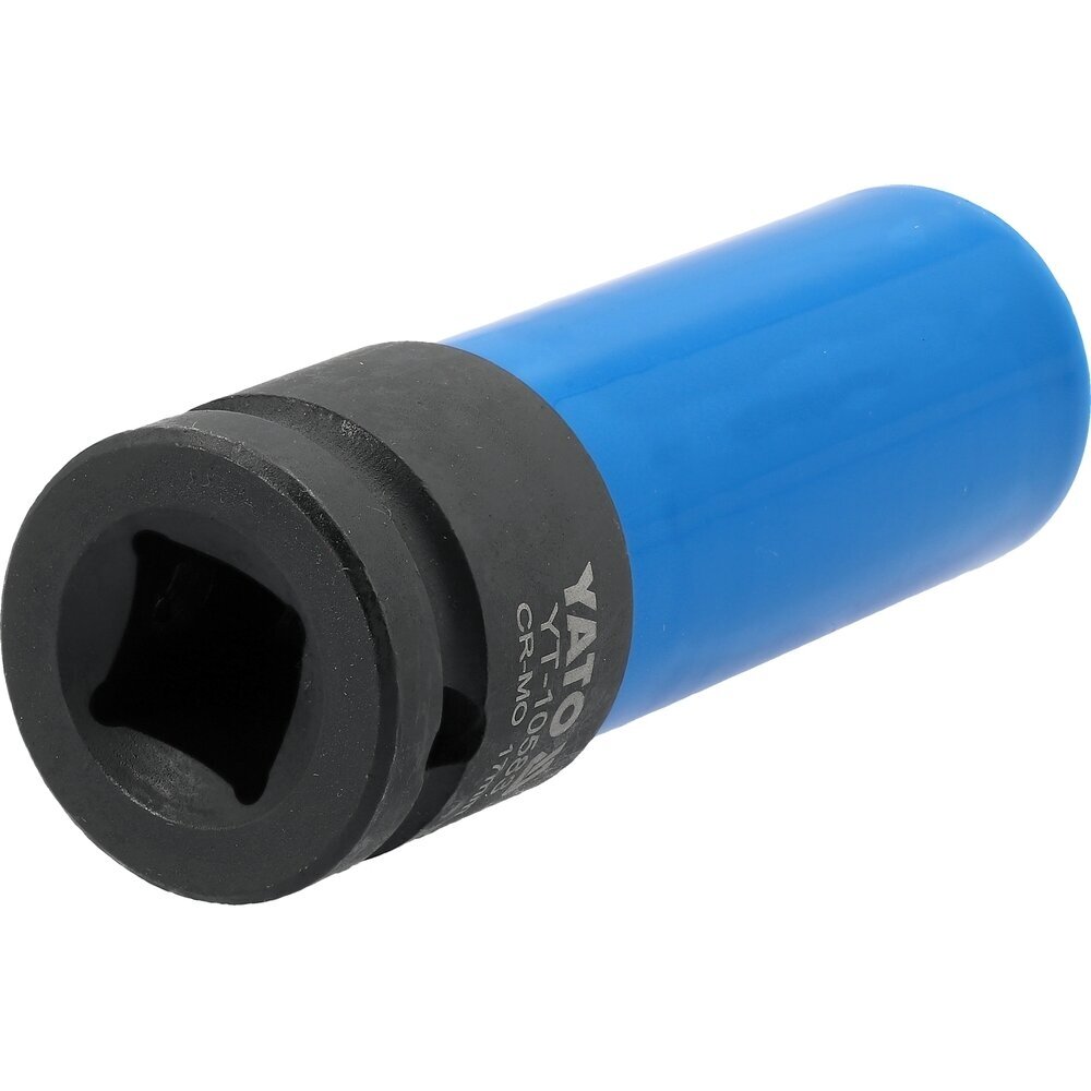 Galvutė smūginė ilga plonasienė | su plastikine apsauga | 12,7 mm (1/2") | 17 mm YATO 2 Galvutė smūginė ilga plonasienė | su plastikine apsauga | 12,7 mm (1/2") | 17 mm YATO 2
