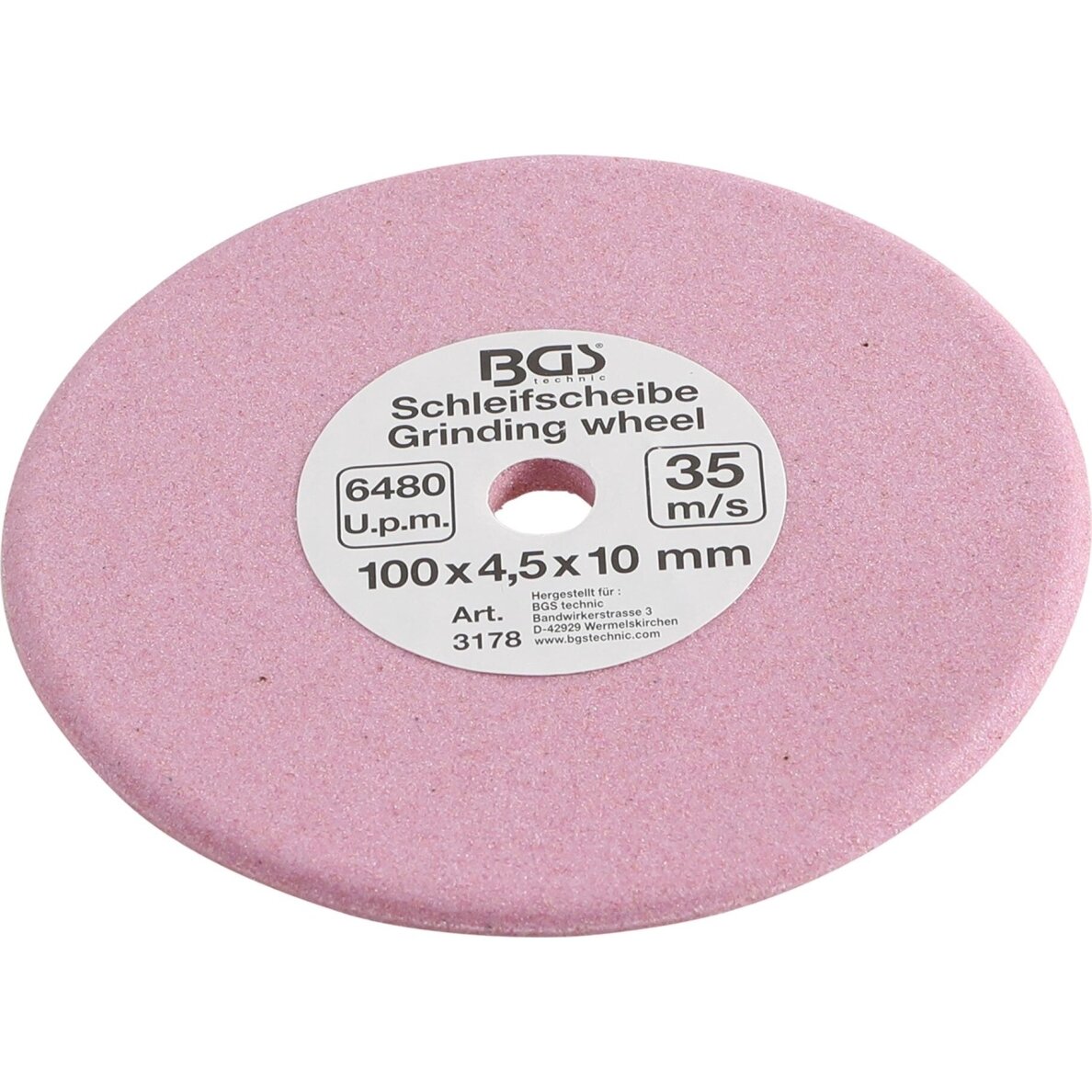 Galandinimo diskas grandinėms | Ø 100 x 4,5 x 10 mm BGS