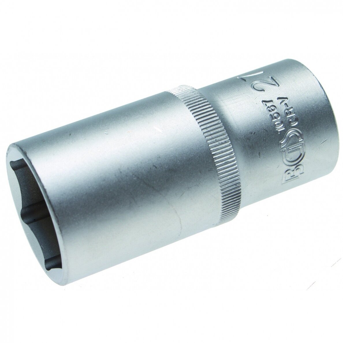 Galvutė šešiakampė ilga 12,5 mm (1/2") 27 mm 1 Galvutė šešiakampė ilga 12,5 mm (1/2") 27 mm 1