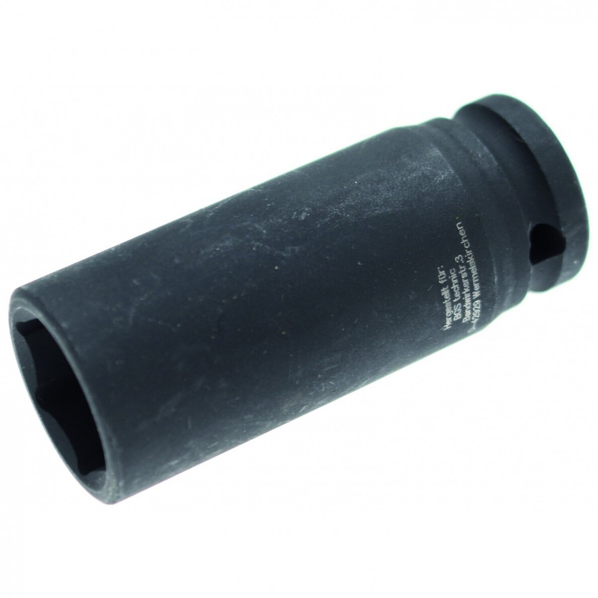 Galvutė smūginė šešiakampė ilga 12,5 mm (1/2") 22 mm 1