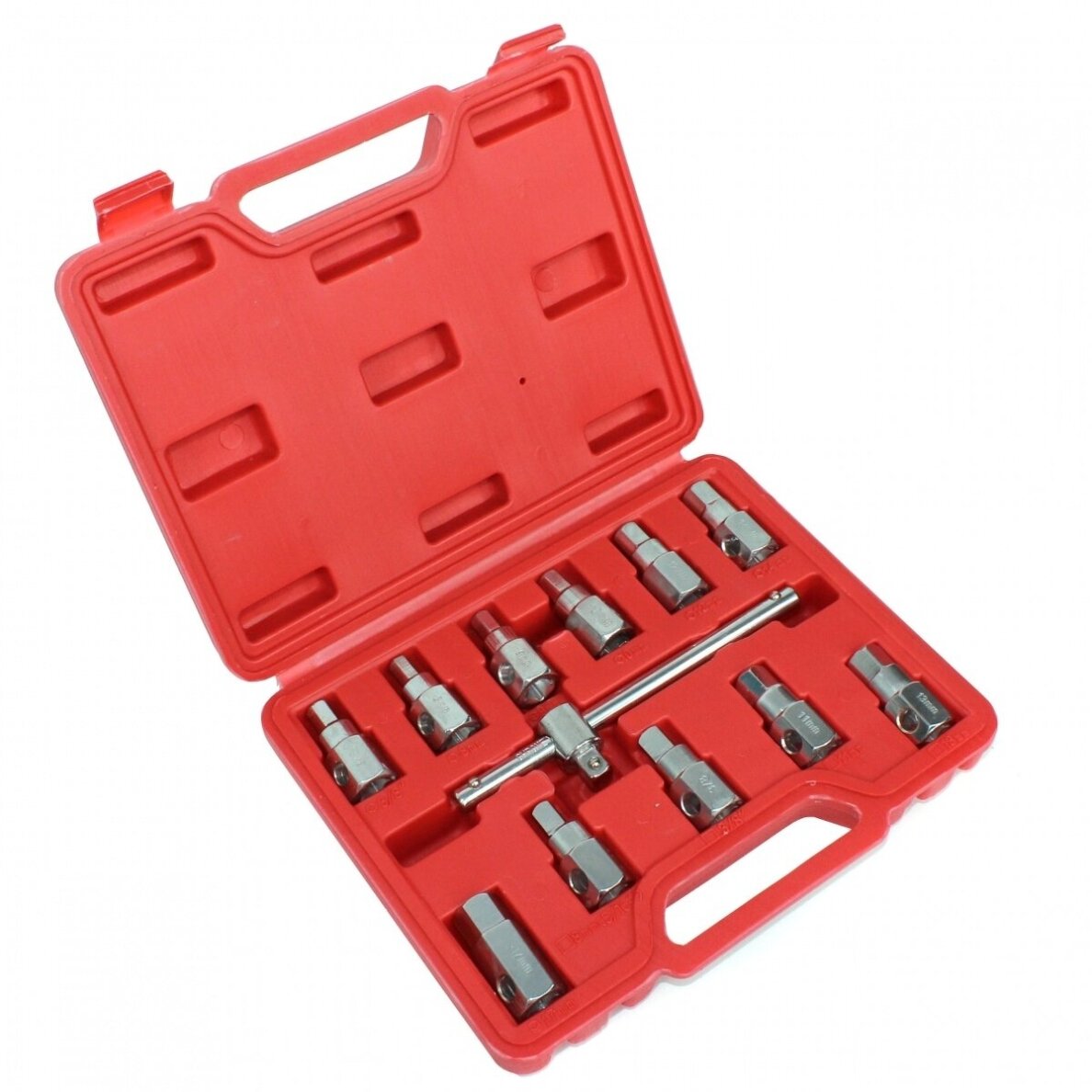 Galvutės alyvos nuleidimo kamščiams | 12 vnt. ESSEN TOOLS 1 Galvutės alyvos nuleidimo kamščiams | 12 vnt. ESSEN TOOLS 1