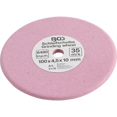 Galandinimo diskas grandinėms | Ø 100 x 4,5 x 10 mm BGS Galandinimo diskas grandinėms | Ø 100 x 4,5 x 10 mm BGS