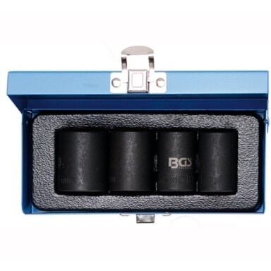 Galvučių rinkinys sugadintiems varžtams 12,5mm(1/2")  17-26mm 4vnt.