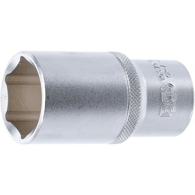 Galvutė šešiakampė ilga | 12,5 mm (1/2") | 30 mm Galvutė šešiakampė ilga | 12,5 mm (1/2") | 30 mm