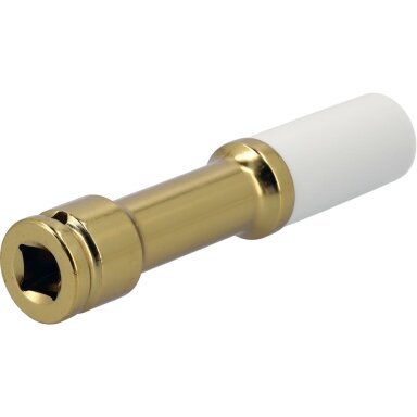 Galvutė smūginė ilga plonasienė prailginta | 150 mm | su plastikine apsauga | 12,7 mm (1/2") | 19 mm YATO Galvutė smūginė ilga plonasienė prailginta | 150 mm | su plastikine apsauga | 12,7 mm (1/2") | 19 mm YATO