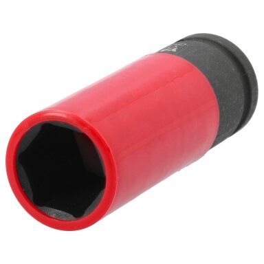 Galvutė smūginė ilga plonasienė | su plastikine apsauga | 12,7 mm (1/2") | 21 mm YATO Galvutė smūginė ilga plonasienė | su plastikine apsauga | 12,7 mm (1/2") | 21 mm YATO