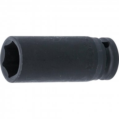 Galvutė smūginė šešiakampė ilga 12,5 mm (1/2") 22 mm