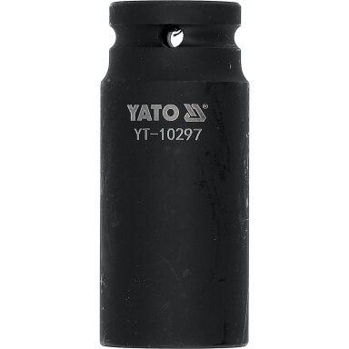 Galvutė smūginė šešiakampė ilga | 12,5 mm (1/2") | 24 mm YATO Galvutė smūginė šešiakampė ilga | 12,5 mm (1/2") | 24 mm YATO