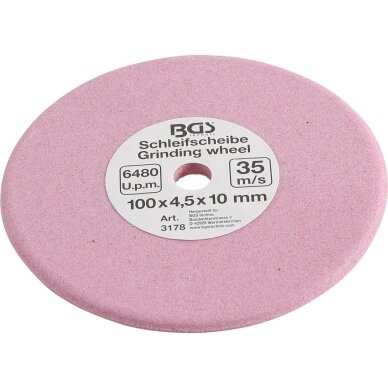 Galandinimo diskas grandinėms | Ø 100 x 4,5 x 10 mm BGS Galandinimo diskas grandinėms | Ø 100 x 4,5 x 10 mm BGS