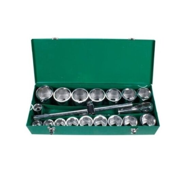 Galvučių rinkinys 1" 22vnt. 6-kampės 36-85mm CHANGLU TOOLS Galvučių rinkinys 1" 22vnt. 6-kampės 36-85mm CHANGLU TOOLS