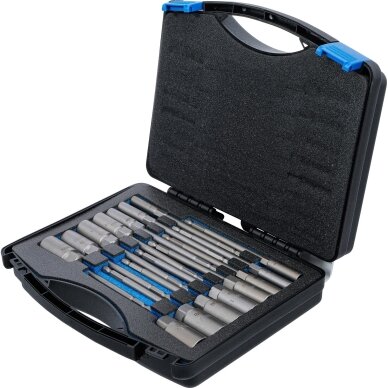 Galvučių rinkinys | ilgas tipas | 6.3 mm (1/4") | elektriniams gręžtuvams | 5.5 - 19 mm | 15 vnt. (70147) 3