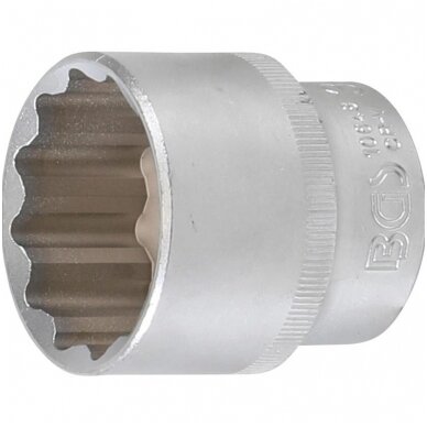 Galvutė 12-kampė 1/2" 34mm BGS-Technic Galvutė 12-kampė 1/2" 34mm BGS-Technic