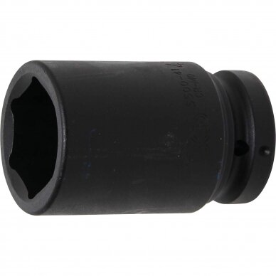 Galvutė 41mm smūginė, ilga, šešiakampė 1" BGS-Technic Galvutė 41mm smūginė, ilga, šešiakampė 1" BGS-Technic