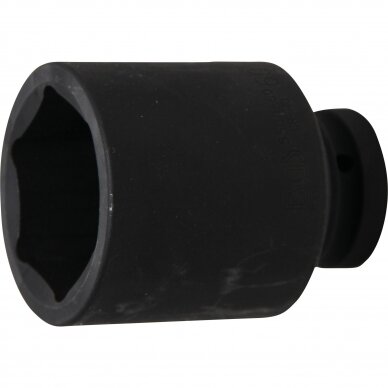 Galvutė 60mm smūginė, ilga, šešiakampė 1" BGS-Technic Galvutė 60mm smūginė, ilga, šešiakampė 1" BGS-Technic