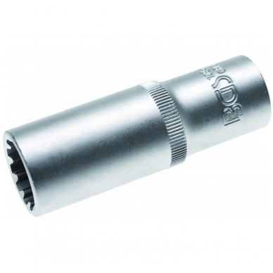 Galvutė daugiafunkcinė ilga 18mm 1/2" 1 Galvutė daugiafunkcinė ilga 18mm 1/2" 1