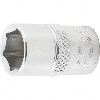 Galvutė šešiakampė 10 mm (3/8") 12 mm Galvutė šešiakampė 10 mm (3/8") 12 mm
