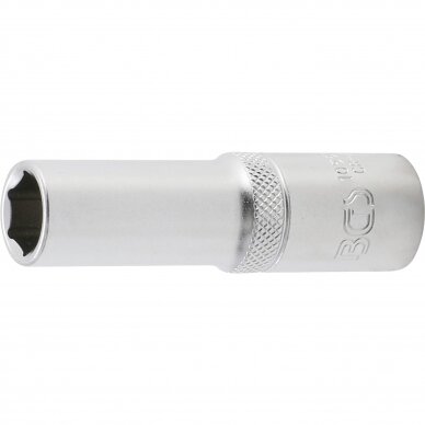 Galvutė šešiakampė ilga 3/8" 13mm BGS Galvutė šešiakampė ilga 3/8" 13mm BGS