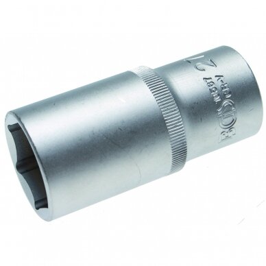 Galvutė šešiakampė ilga 12,5 mm (1/2") 27 mm 1 Galvutė šešiakampė ilga 12,5 mm (1/2") 27 mm 1