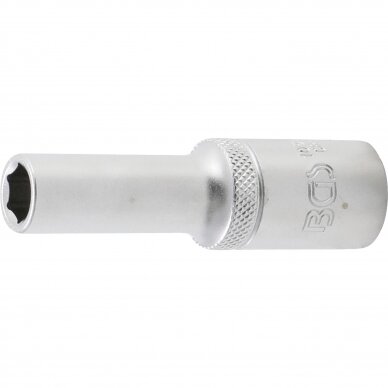 Galvutė šešiakampė ilga 10mm 1/2" Galvutė šešiakampė ilga 10mm 1/2"