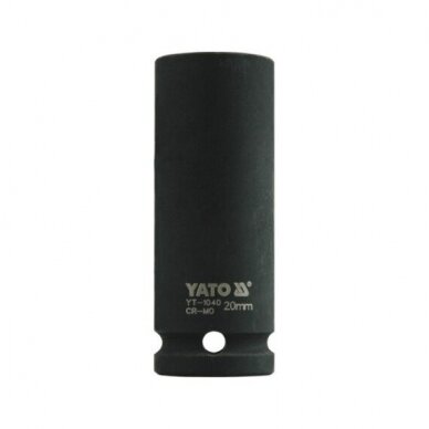 Galvutė smūginė ilga 1/2", 20mm Galvutė smūginė ilga 1/2", 20mm