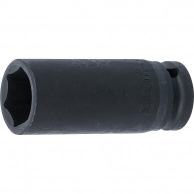 Galvutė smūginė šešiakampė ilga 12,5 mm (1/2") 22 mm