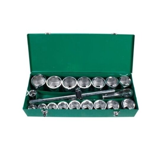Galvučių rinkinys 1" 22vnt. 6-kampės 36-85mm CHANGLU TOOLS