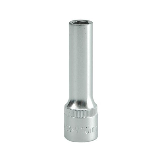 Galvutė ilga šešiakampė 1/2", 10mm Galvutė ilga šešiakampė 1/2", 10mm