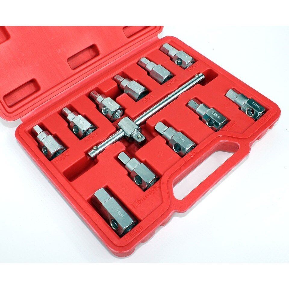 Galvutės alyvos nuleidimo kamščiams | 12 vnt. ESSEN TOOLS 2