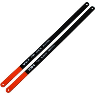 Pjūkleliai rankiniam metalo pjūklui 300mm 2vnt. Bi-Metal YATO YT-3461 Pjūkleliai rankiniam metalo pjūklui 300mm 2vnt. Bi-Metal YATO YT-3461