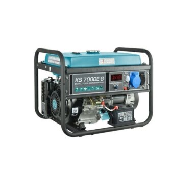 Generatorius benzininis/ dujinis 5500W, KS 7000E G, KÖNNER & SÖHNEN Generatorius benzininis/ dujinis 5500W, KS 7000E G, KÖNNER & SÖHNEN
