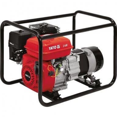 Generatorius benzininis su AVR sistema 2,2kW YATO YT-85451 Generatorius benzininis su AVR sistema 2,2kW YATO YT-85451