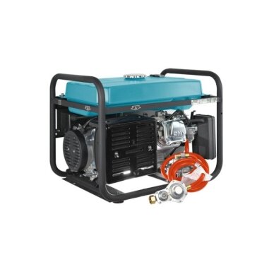 Generatorius benzininis/ dujinis 5500W, KS 7000E G, KÖNNER & SÖHNEN 4 Generatorius benzininis/ dujinis 5500W, KS 7000E G, KÖNNER & SÖHNEN 4